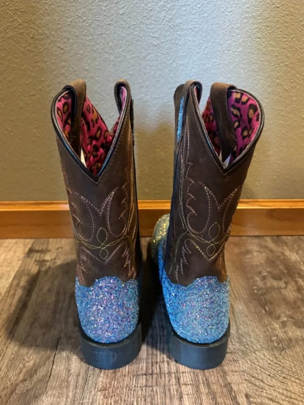Smoky Mountain Kids Boots Ariel Pastel Glitter